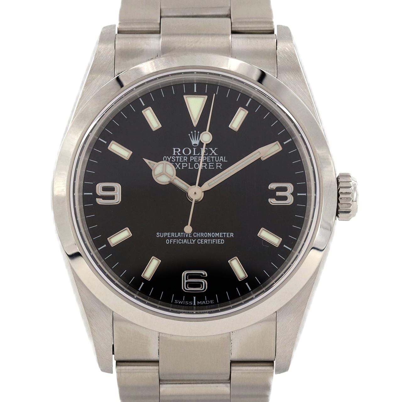 ROLEX Explorer I 114270 SS自动上弦Y 编号