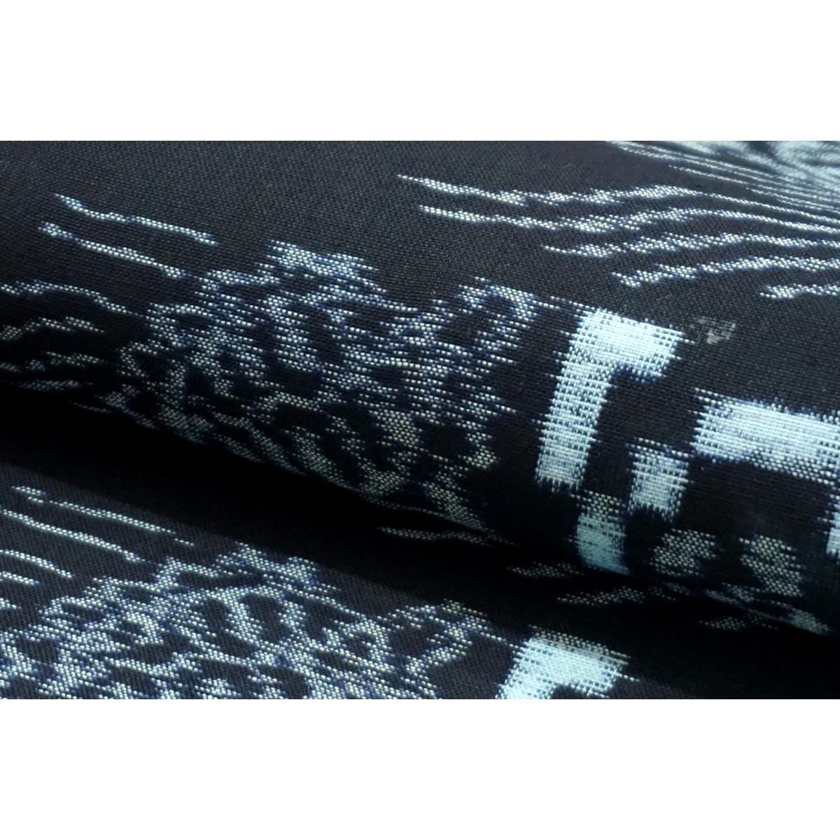 【未使用品】着尺反物【久留米絣】