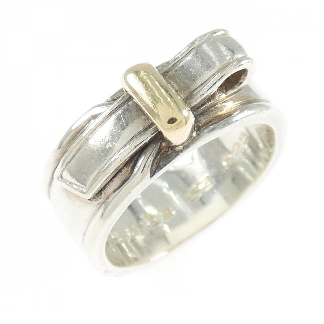 【ヴィンテージ】エルメス アルテミス リボン リング