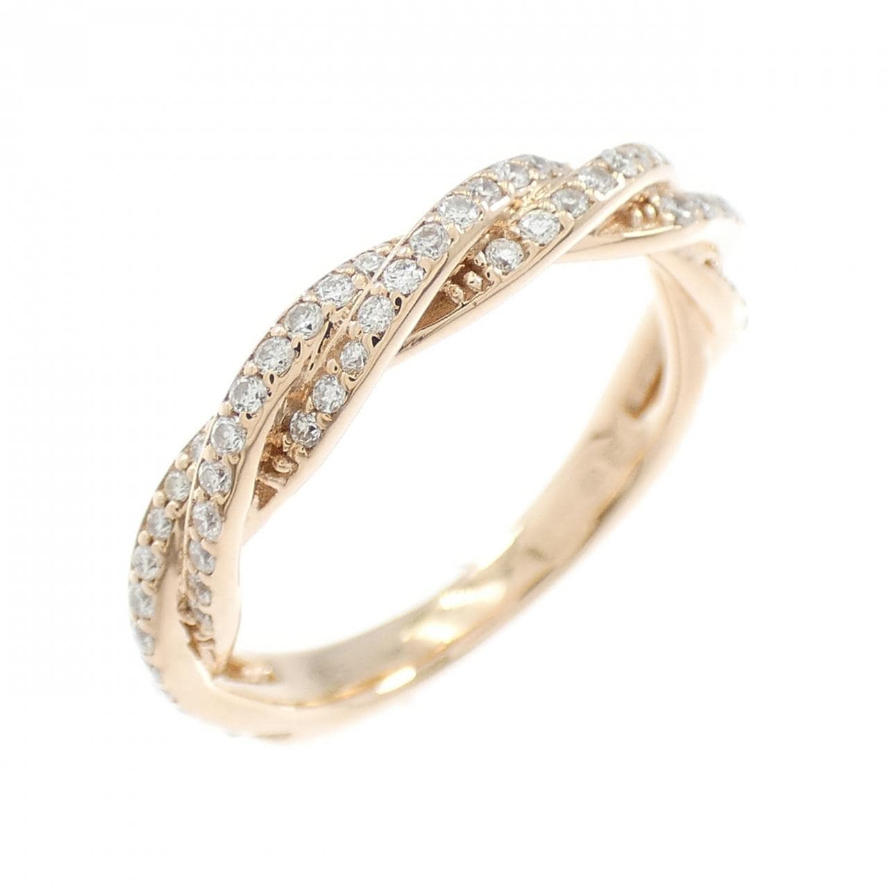 K18PG ダイヤモンド リング 0.35CT