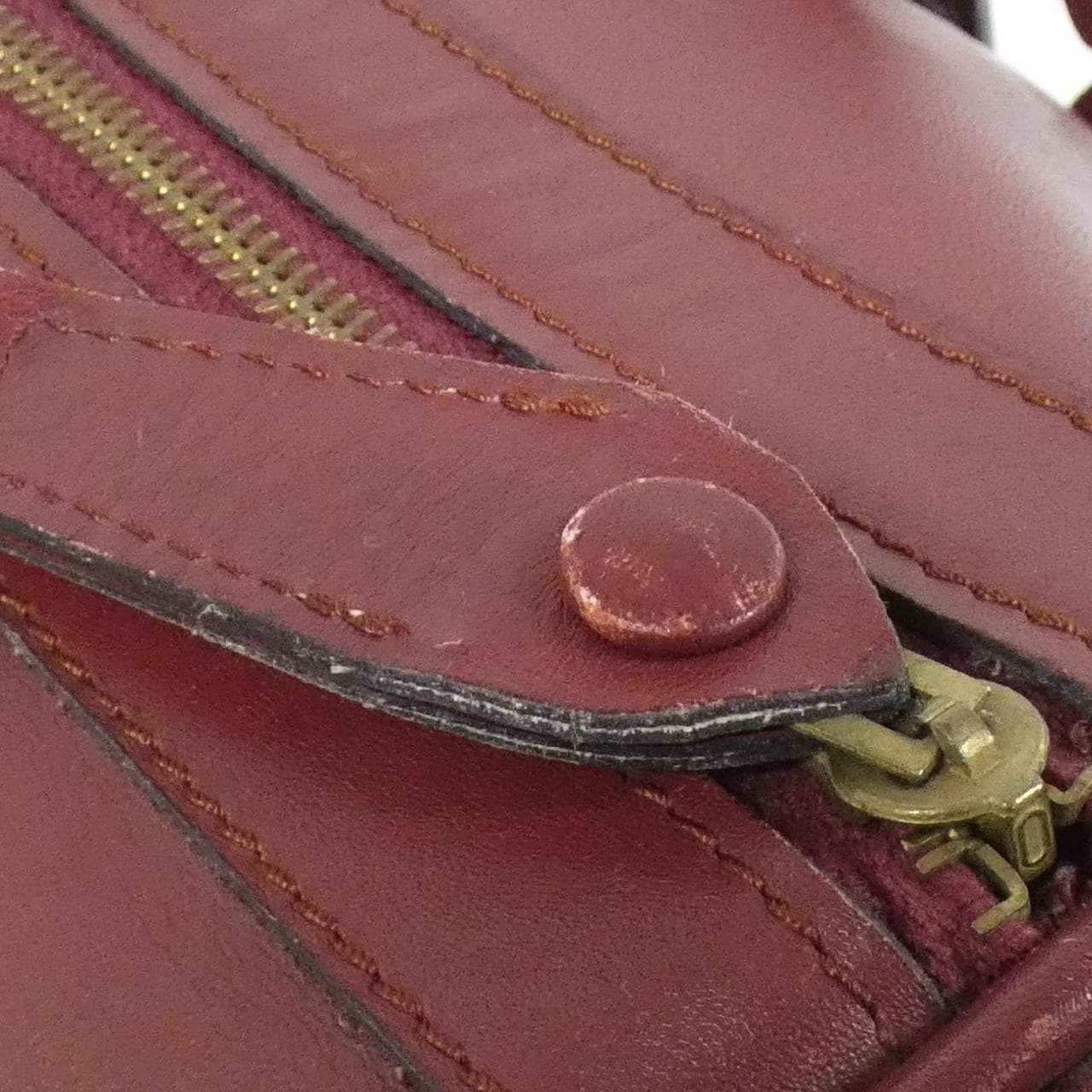 【ヴィンテージ】カルティエ ボストンバッグ