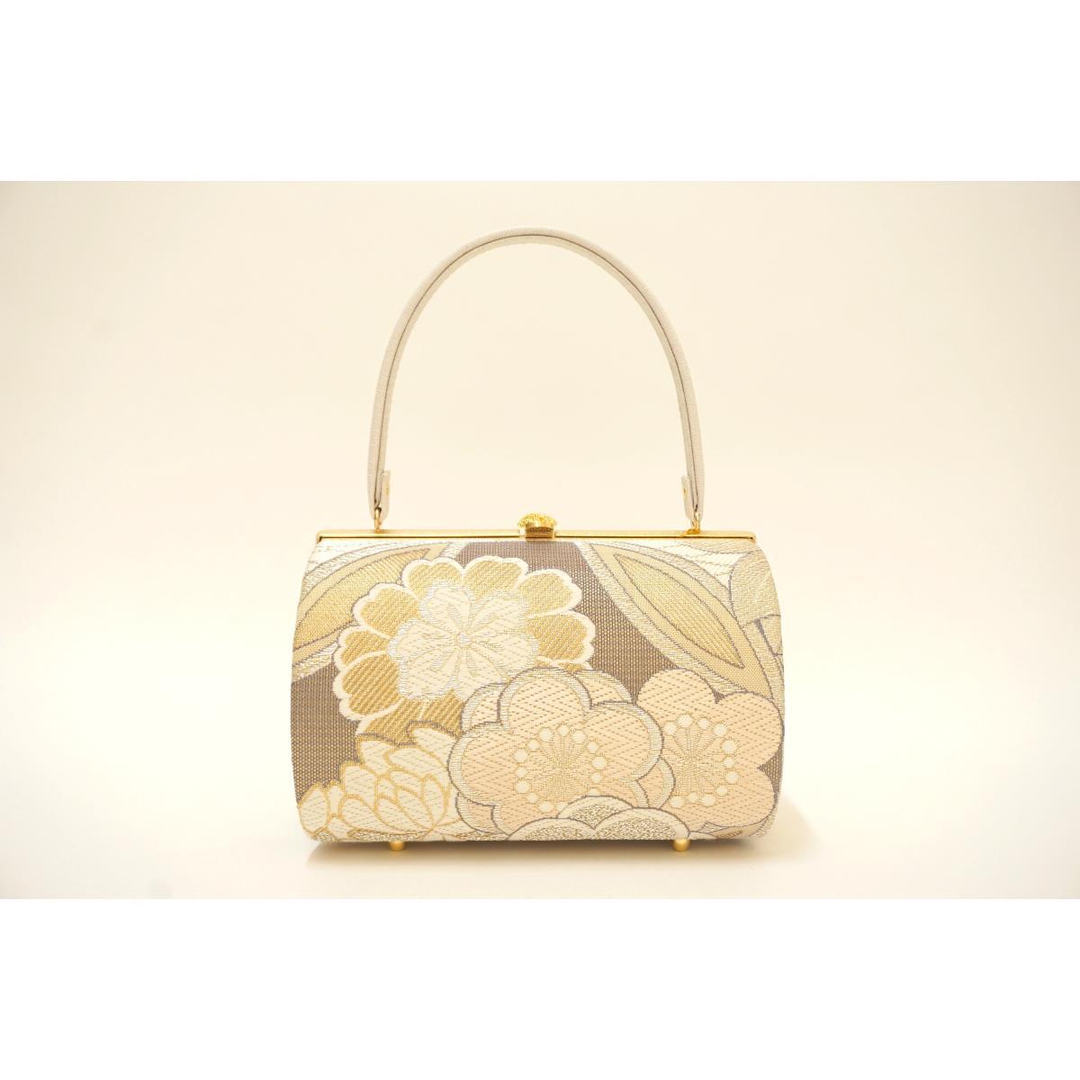 【新品】草履バッグセット　白梅　Ｆサイズ