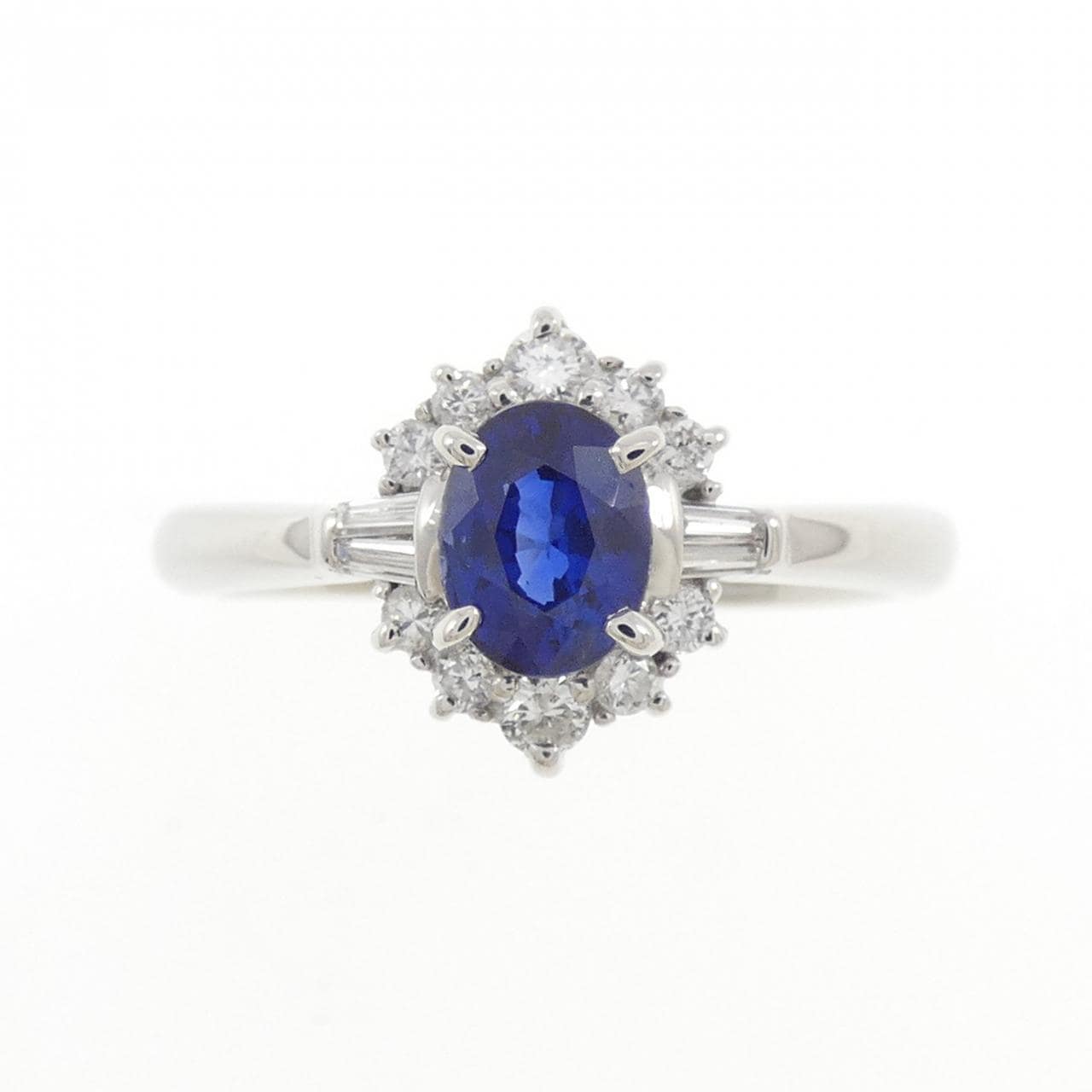 PT900 サファイヤ リング 0.67CT