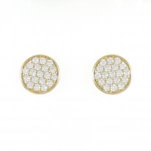 K10YG キュービック ピアス