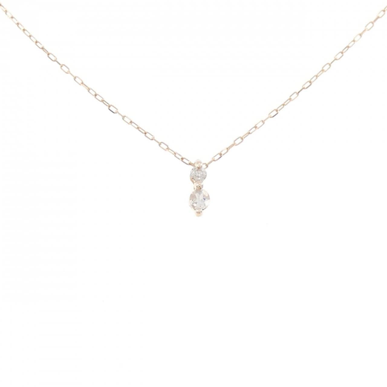 K10PG ムーンストーン ネックレス