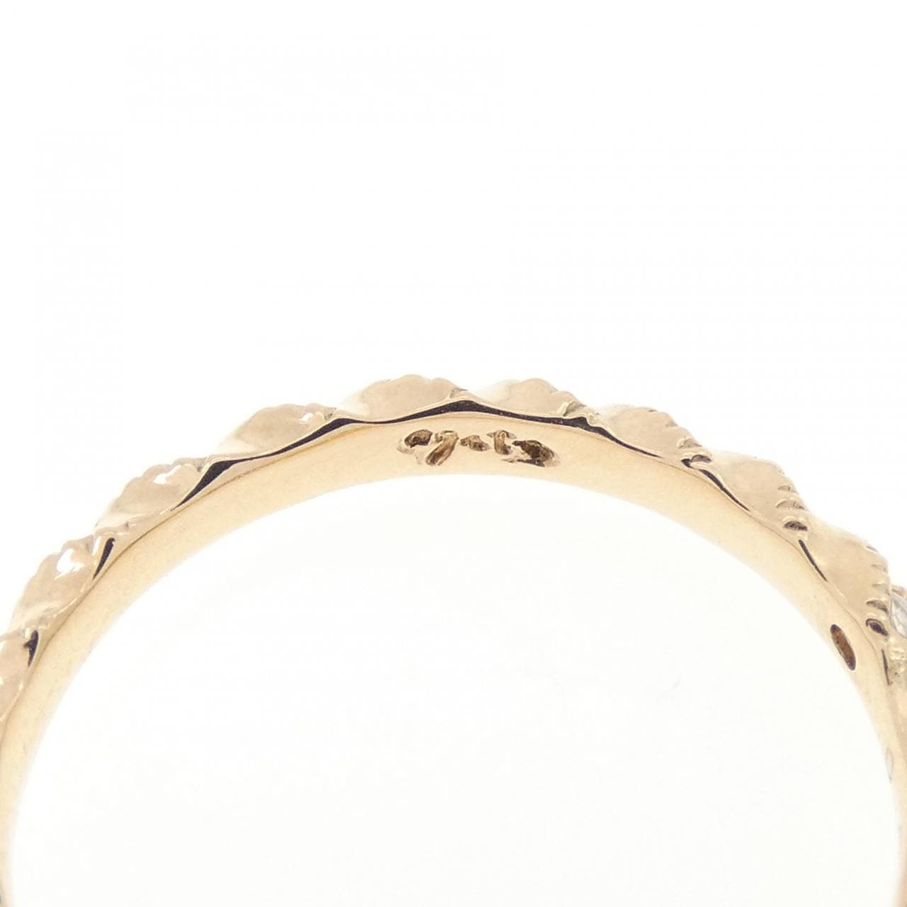 アガット ダイヤモンド リング 0.01CT