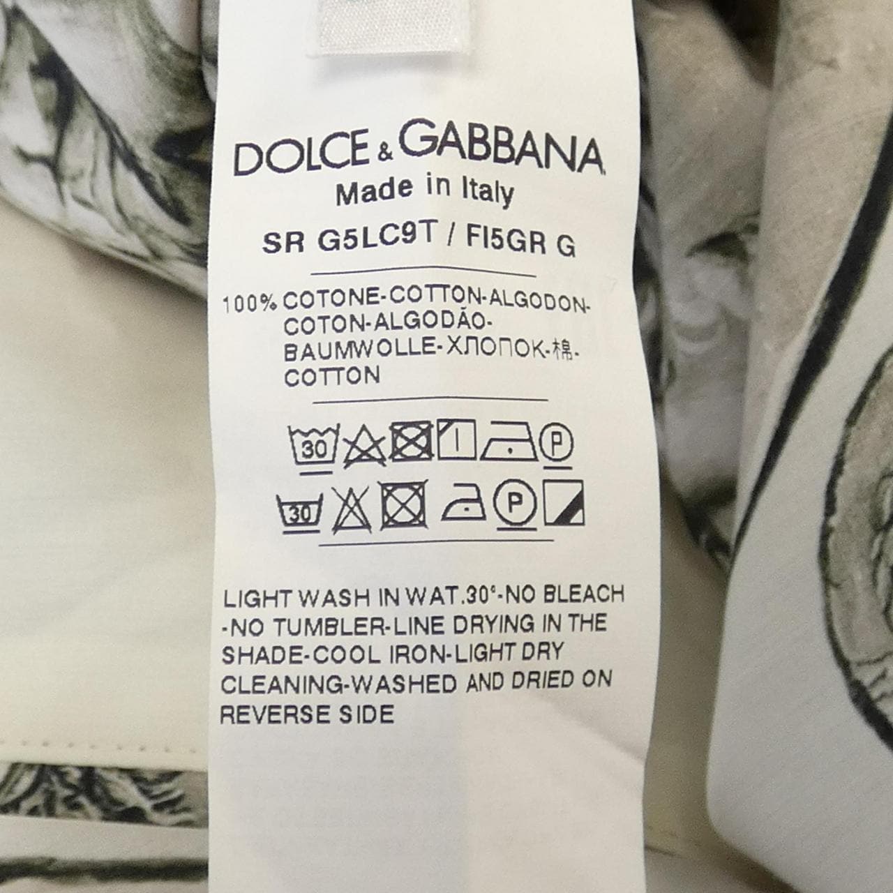 ドルチェアンドガッバーナ DOLCE&GABBANA シャツ