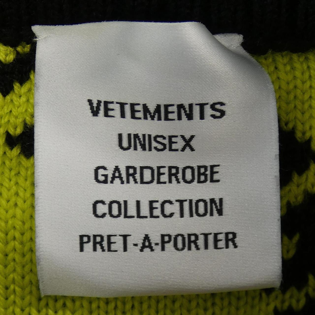 ヴェトモン VETEMENTS ニット