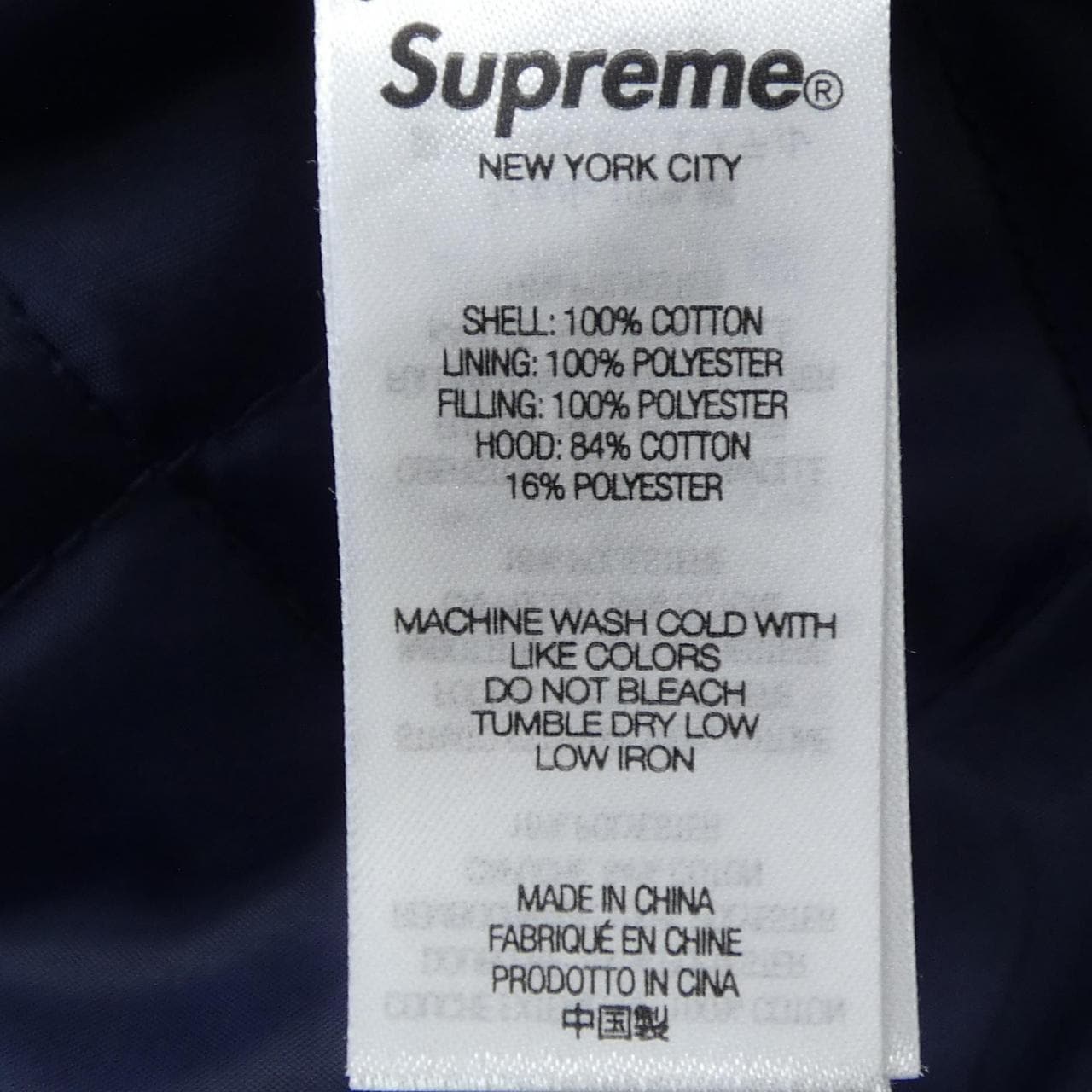 シュプリーム SUPREME Tartan Flannel Hooded ジャケット