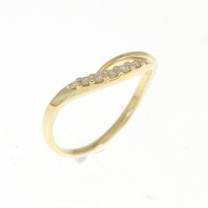 K18YG ダイヤモンド リング 0.04CT