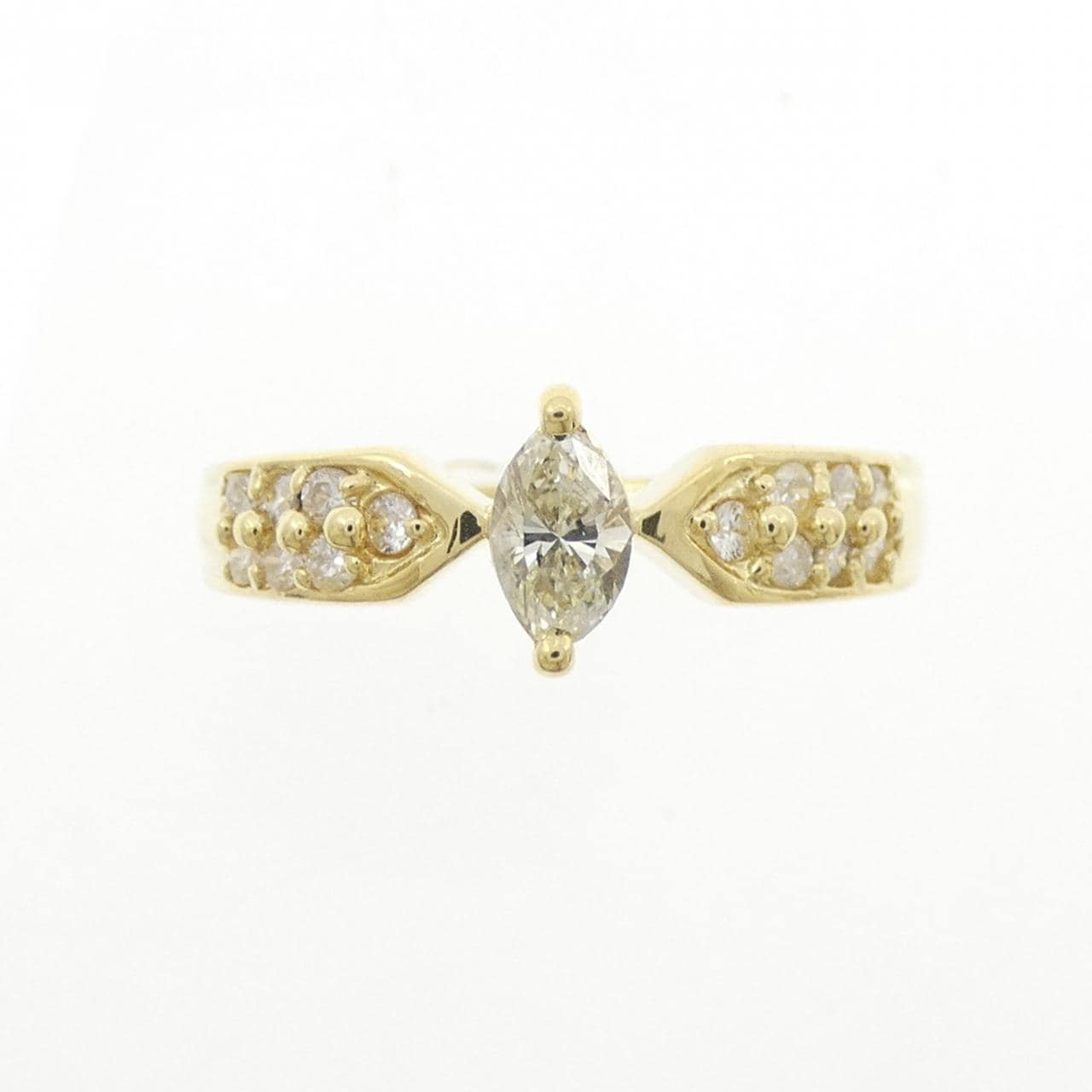 K18YG ダイヤモンド リング 0.50CT