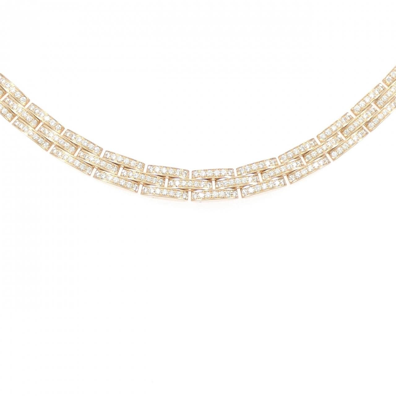 カルティエ マイヨンパンテール フルダイヤ ネックレス