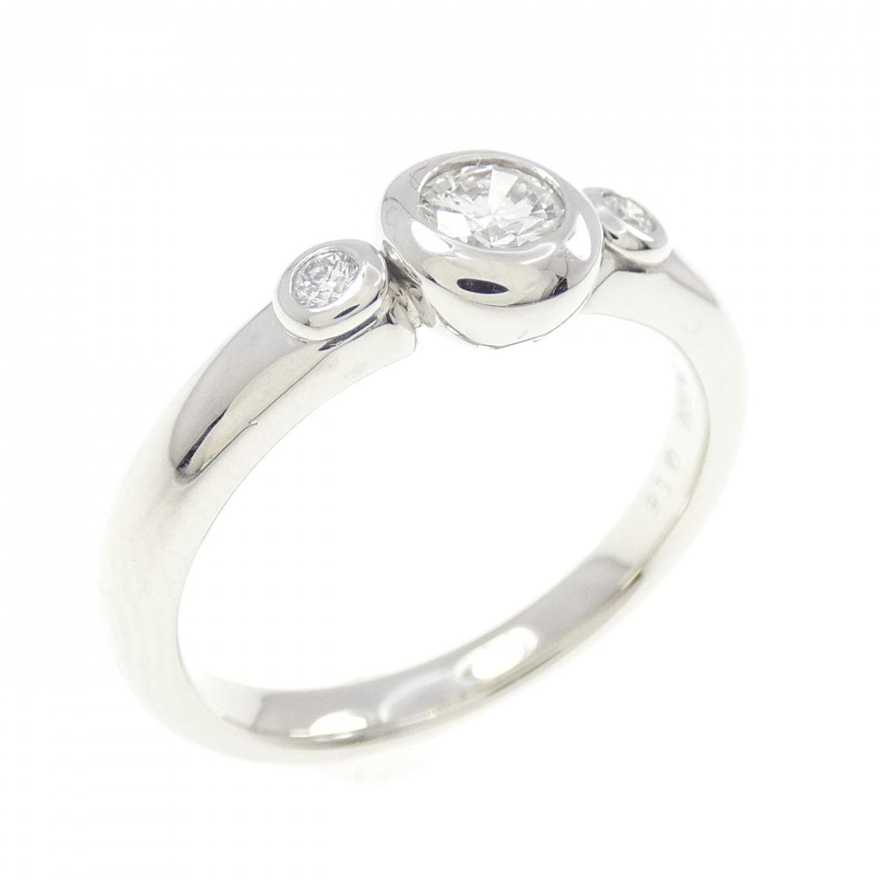 PT900 ダイヤモンド リング 0.18CT