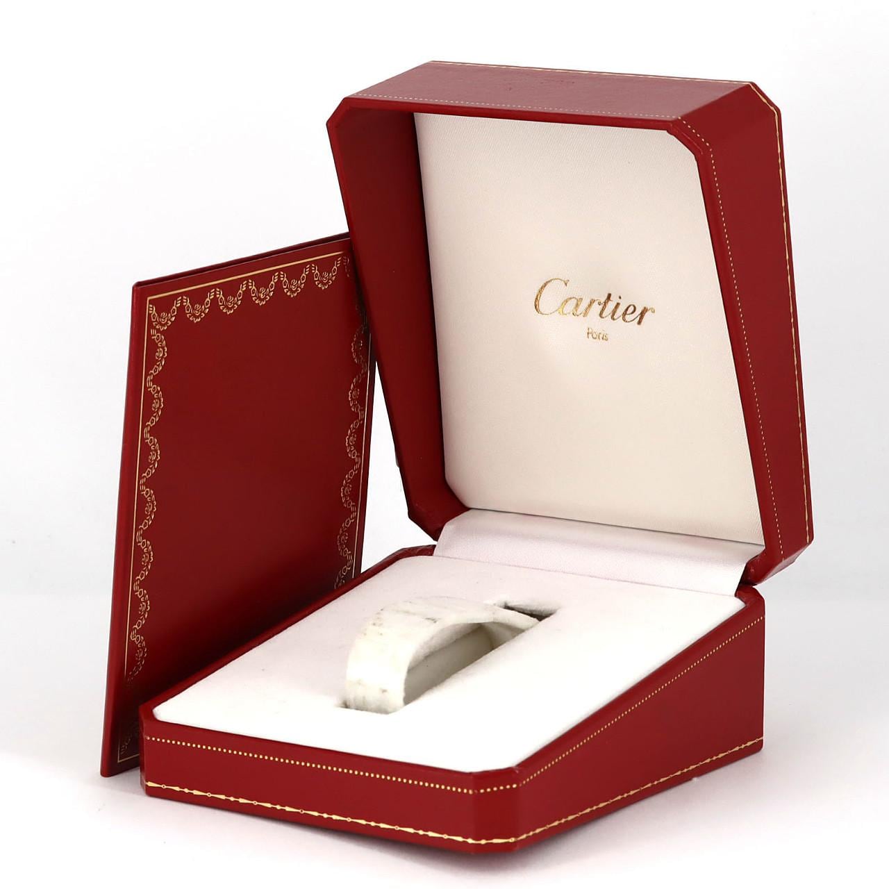 カルティエ サントスラウンド MM W20027K1 SS クォーツ