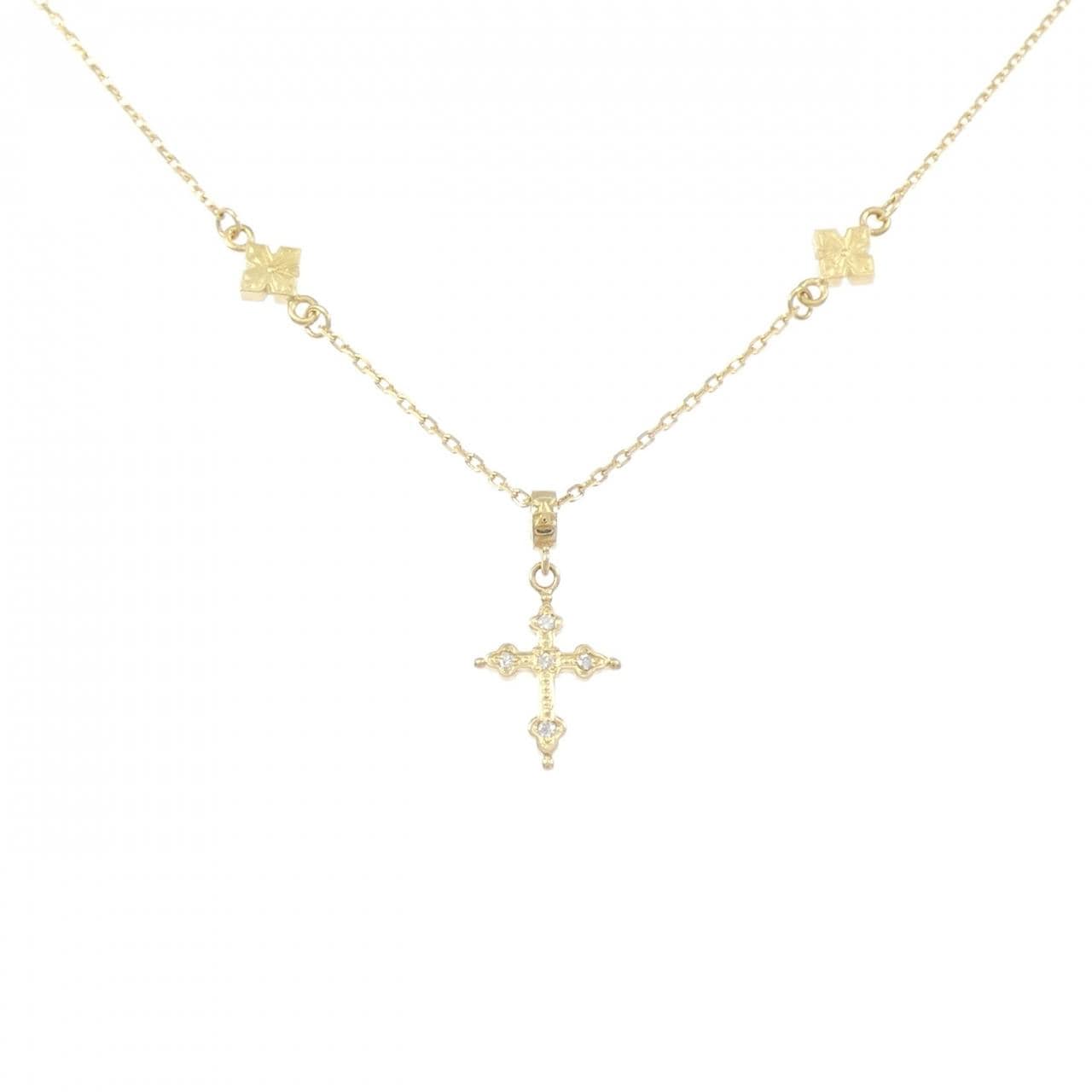 ローリーロドキン プチ ゴシック クロス ネックレス