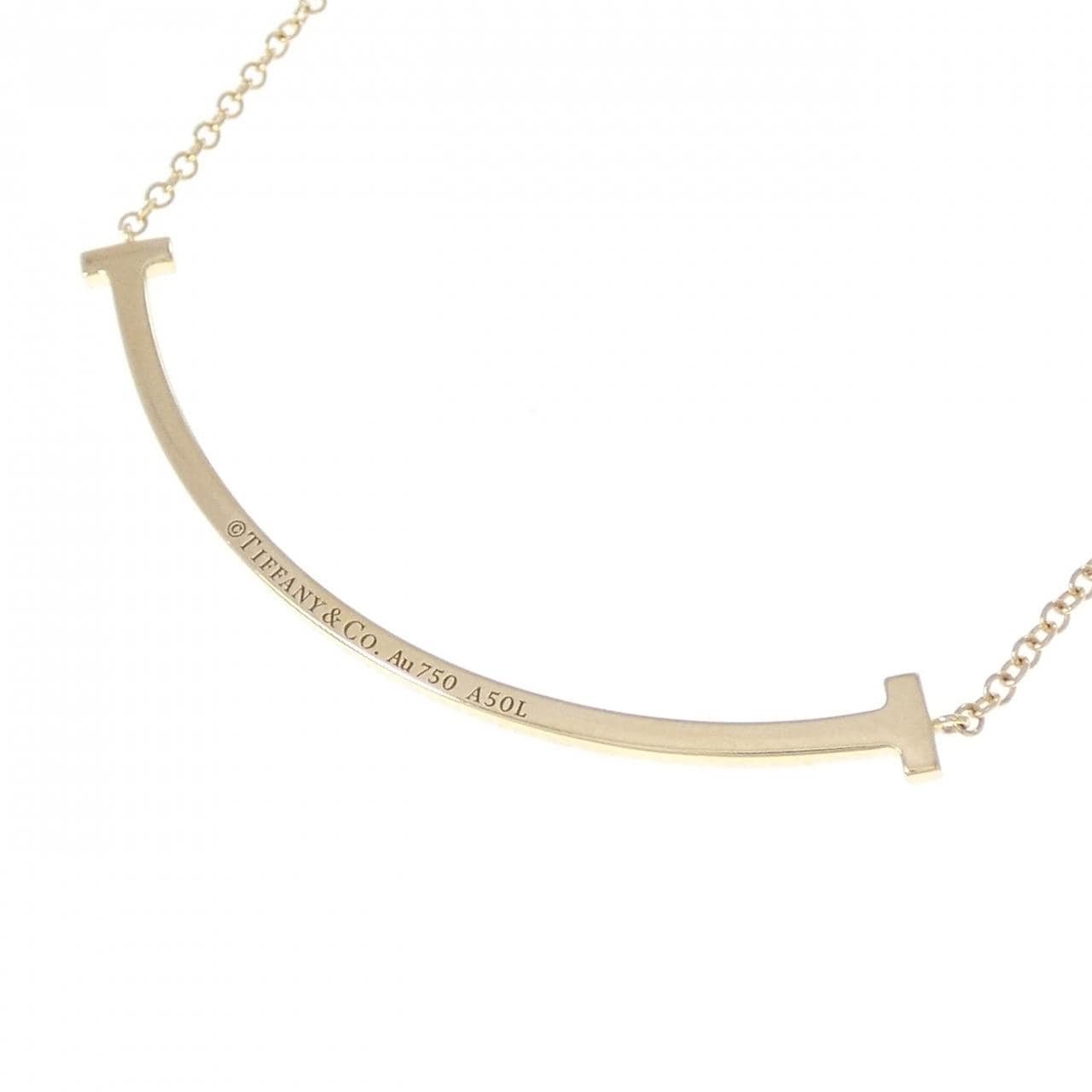 ティファニー Tスマイル スモール ネックレス