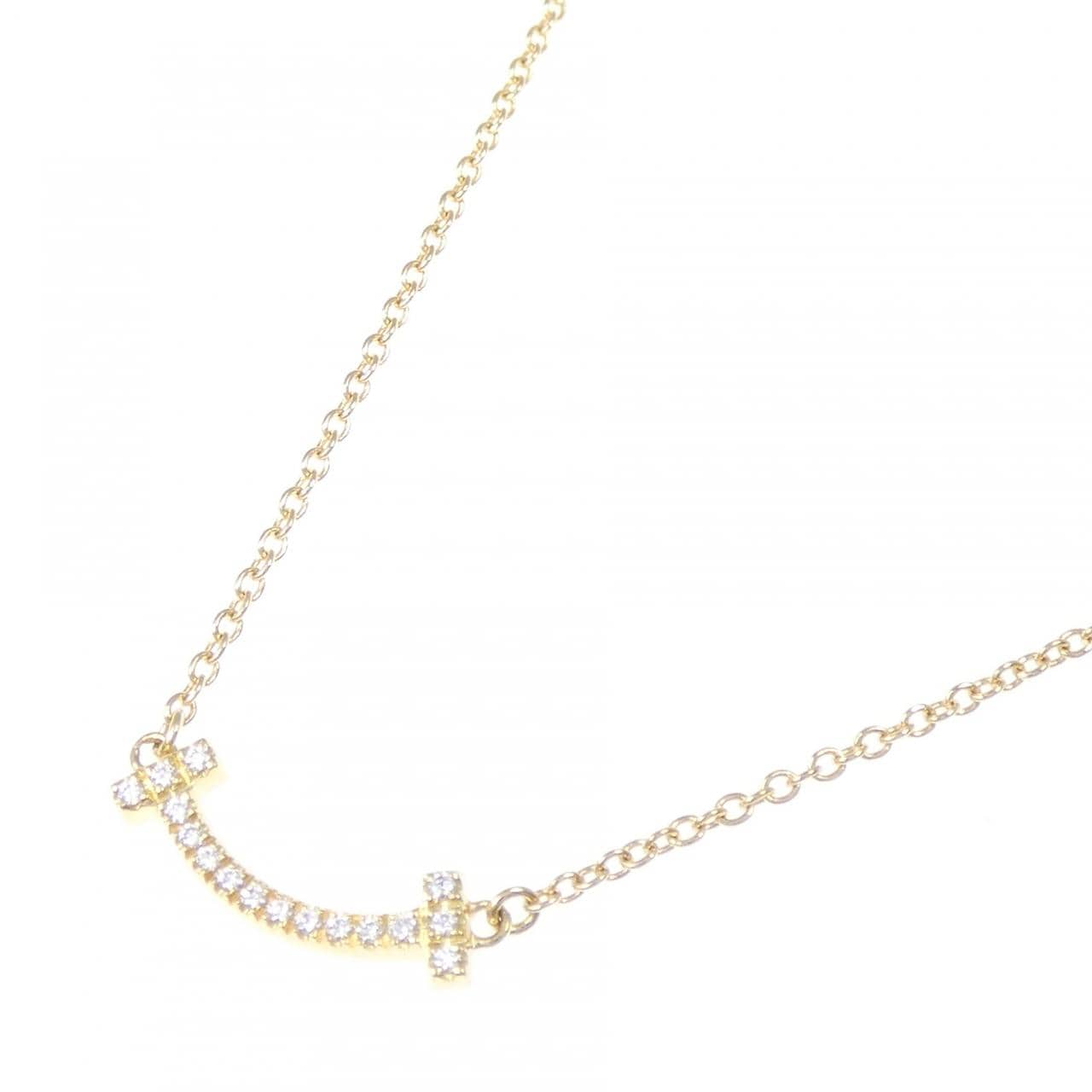 ティファニー Tスマイル ミニ ネックレス