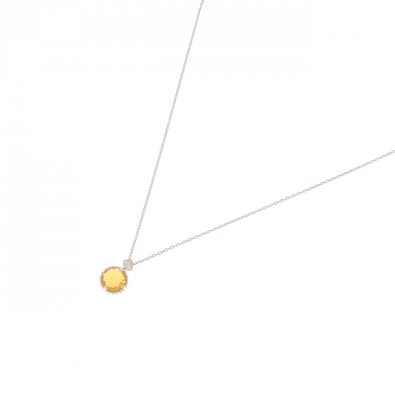 K10YG オパール ネックレス