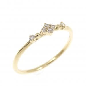 アガット ダイヤモンド リング 0.05CT
