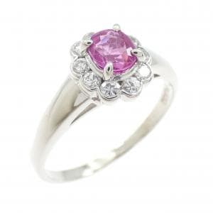 PT900 サファイヤ リング 0.57CT