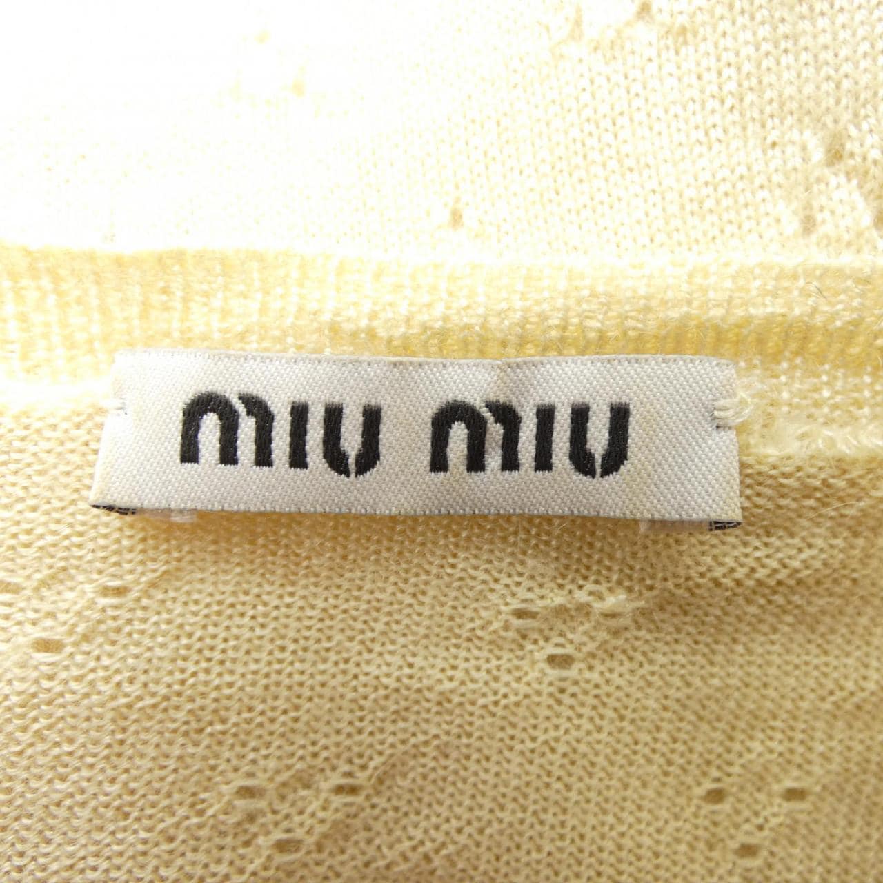 ミュウミュウ MIU MIU カーディガン
