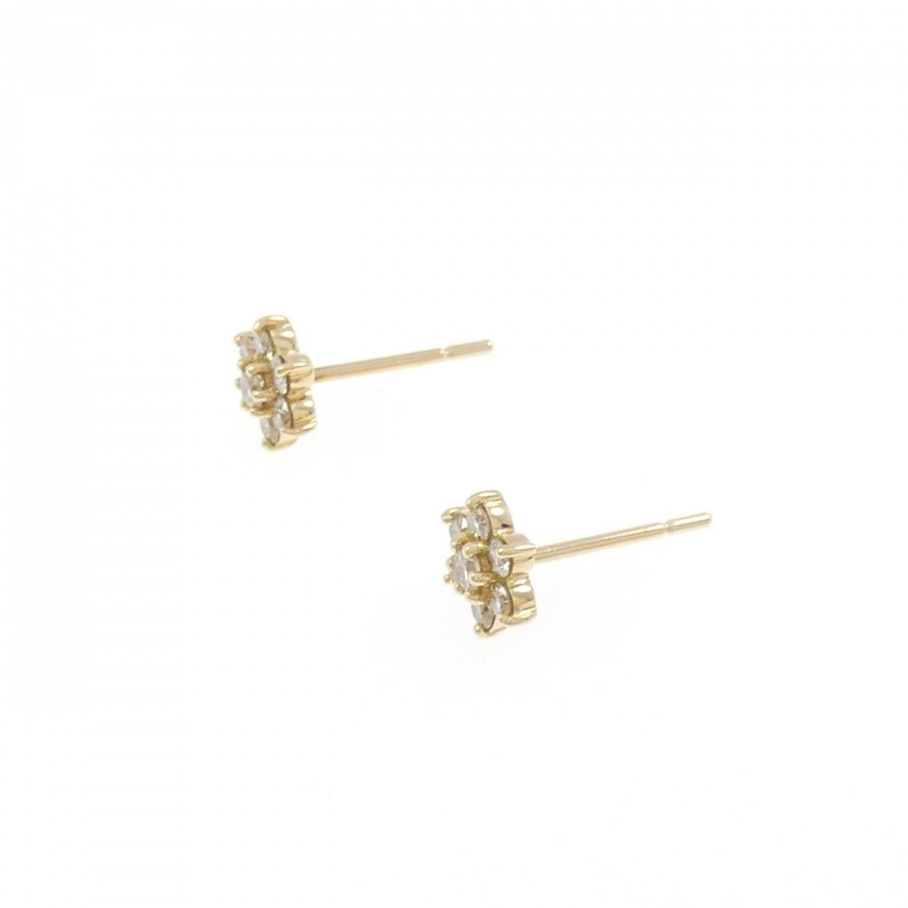 K18YG Diamond earrings 0.30CT