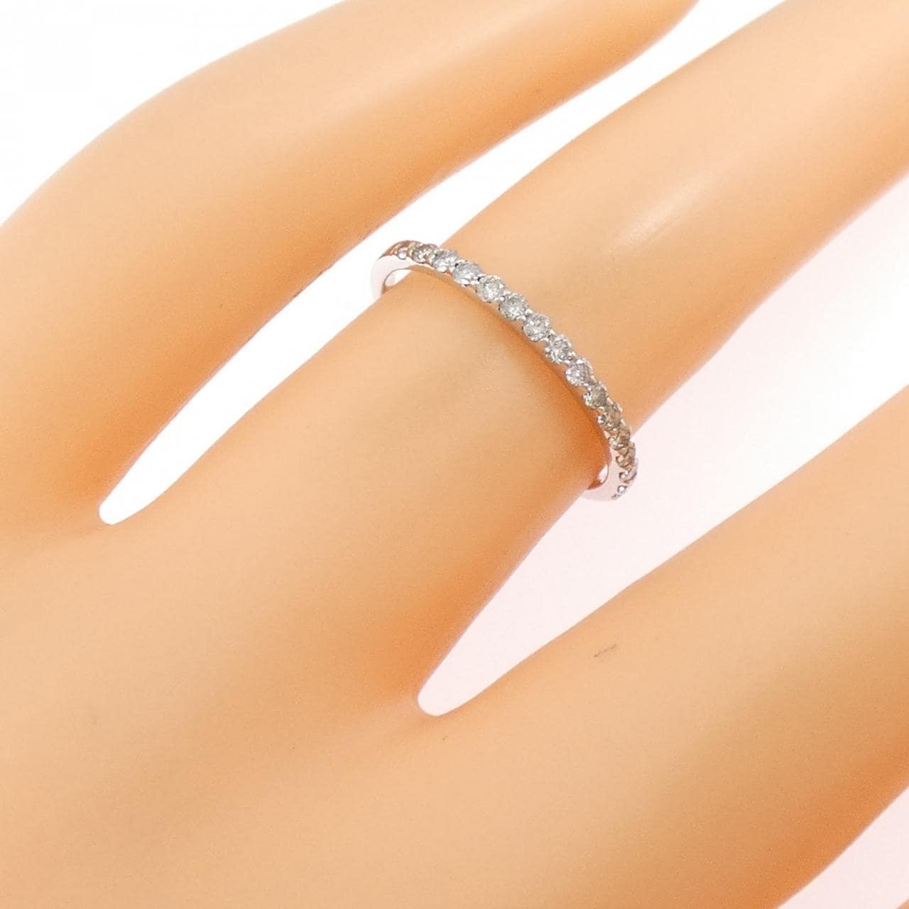 K10WG ダイヤモンド リング 0.20CT