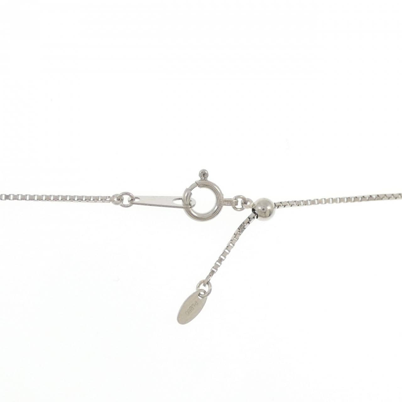 PT900/PT850 ルビー ネックレス 1.02CT