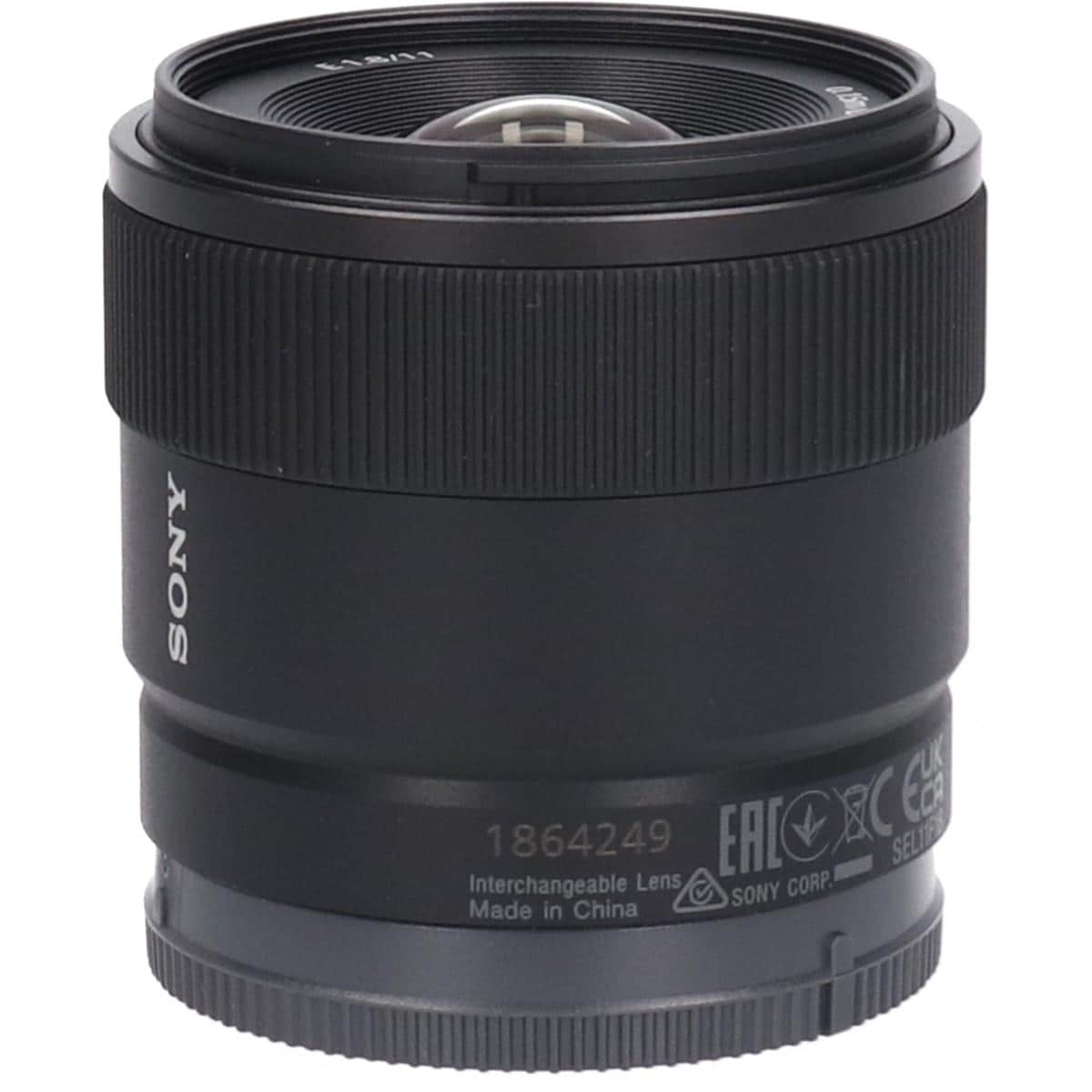 Ｅ１１ｍｍ　Ｆ１．８（ＳＥＬ１１Ｆ１８）