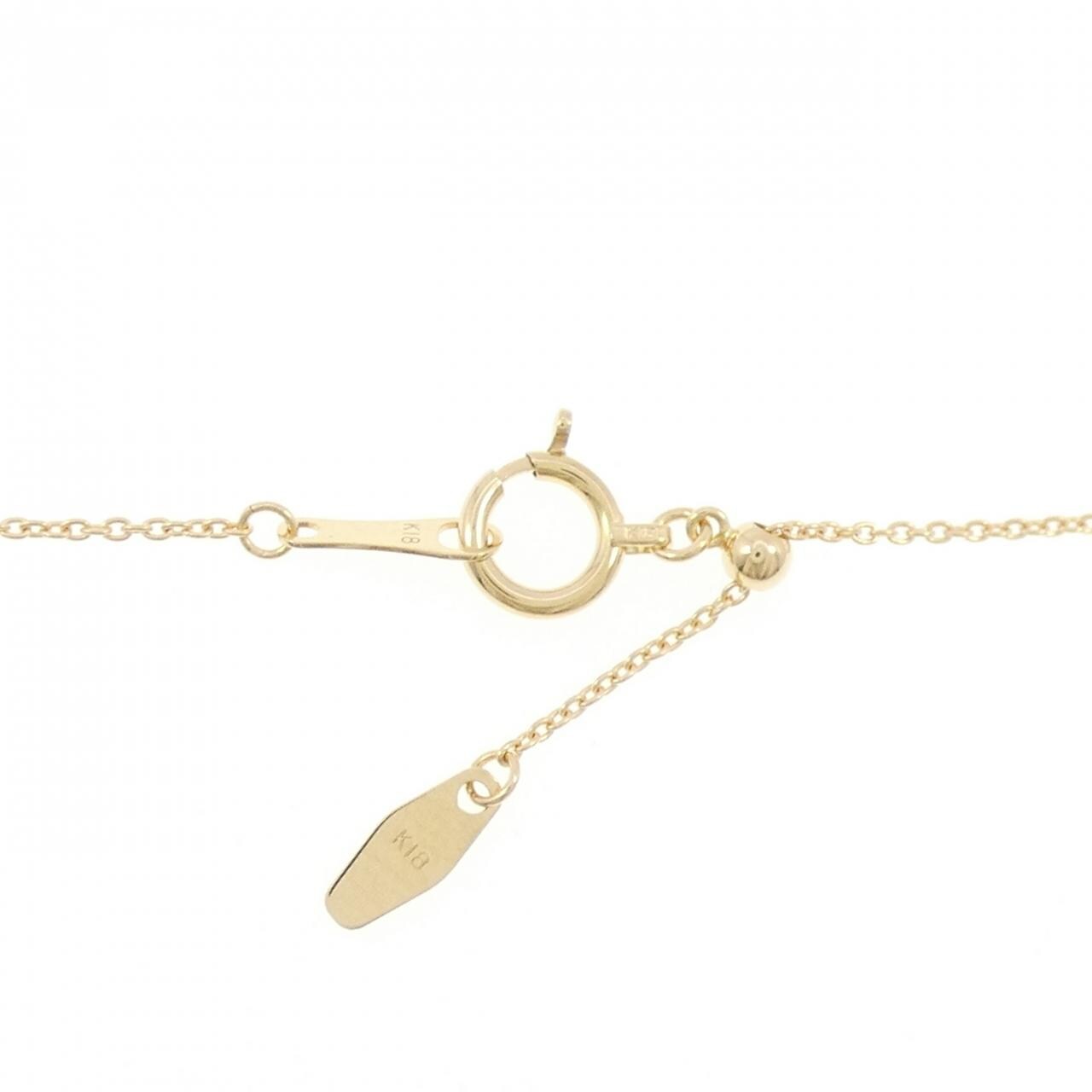 K18YG ダイヤモンド ネックレス