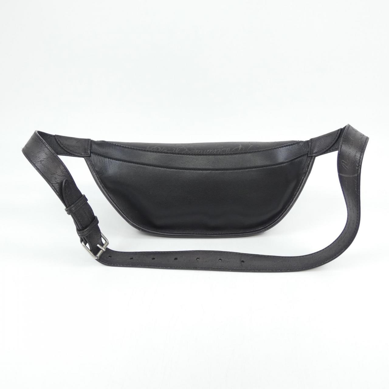 ベルルッティ Berluti ライダースクリットレザーベルトバッグ BAG
