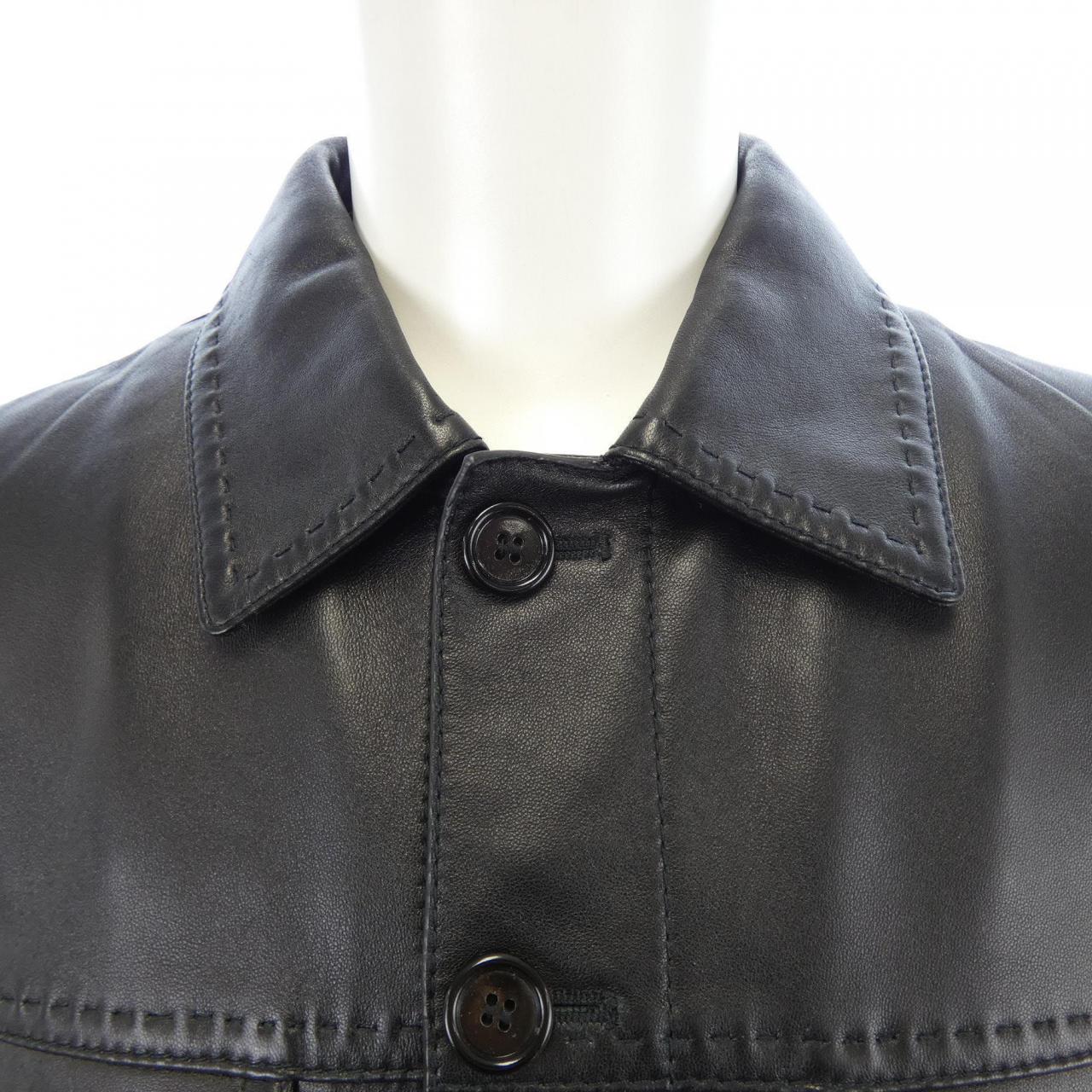 ドルチェアンドガッバーナ DOLCE&GABBANA G9UC3L/HULJ8 レザージャケット