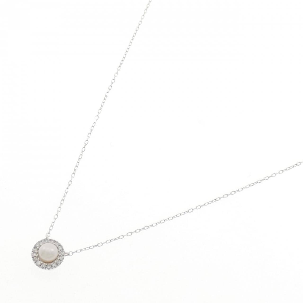 K10WG 淡水パール ネックレス 3.8mm