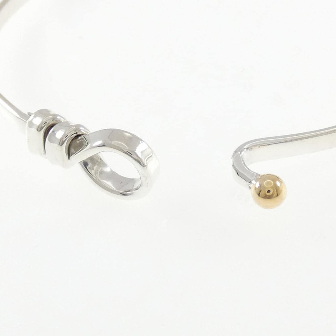 【ヴィンテージ】ティファニー フック&アイ バングル