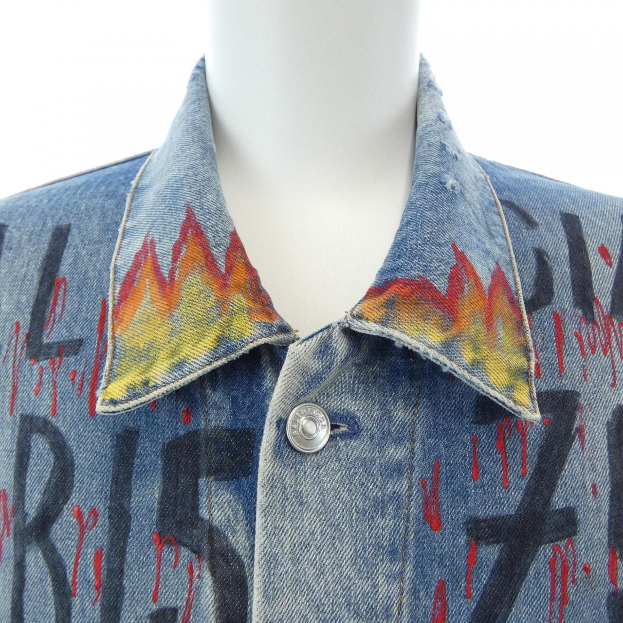 バレンシアガ BALENCIAGA 530723 TXE08 デニムジャケット