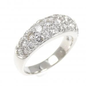 PT900 パヴェ ダイヤモンド リング 1.60CT