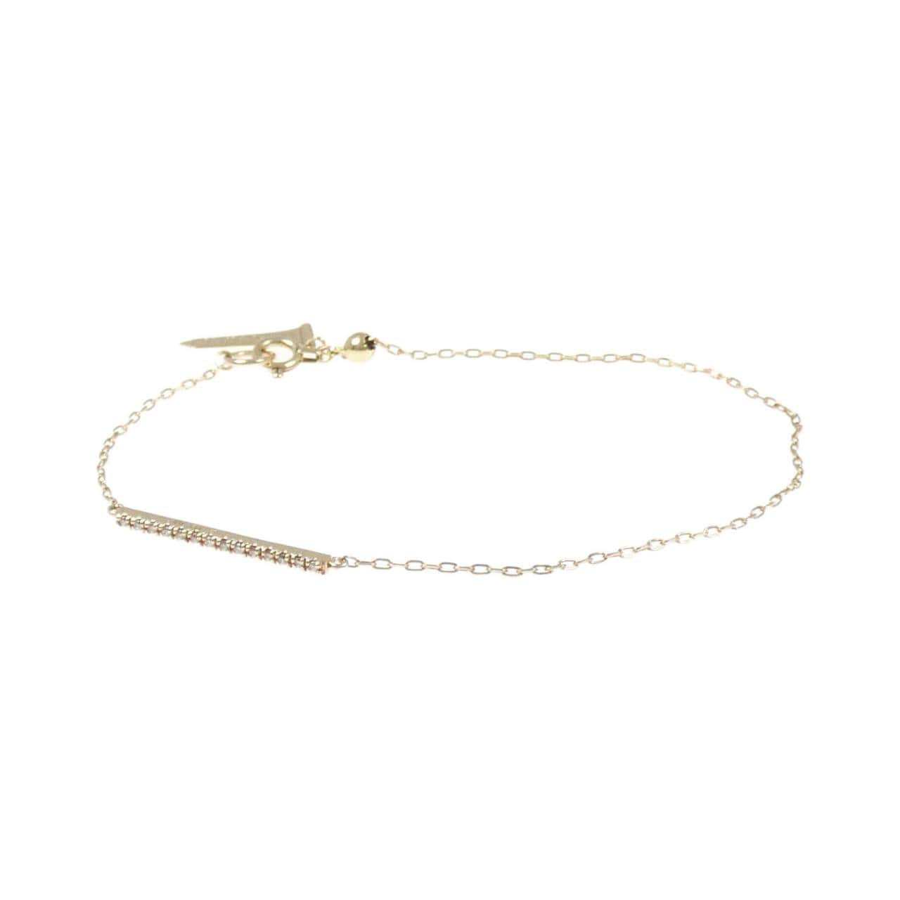 ヒロタカ ゴサマー ショートバー ブレスレット 0.07CT