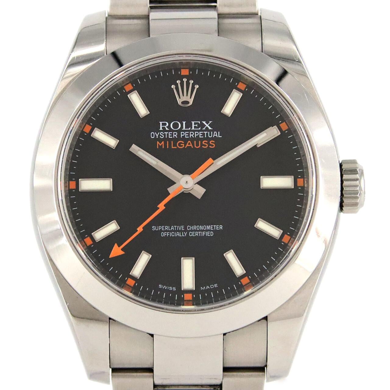 【ノーメンテナンス還元価格】ロレックス ミルガウス 116400 SS 自動巻 V番