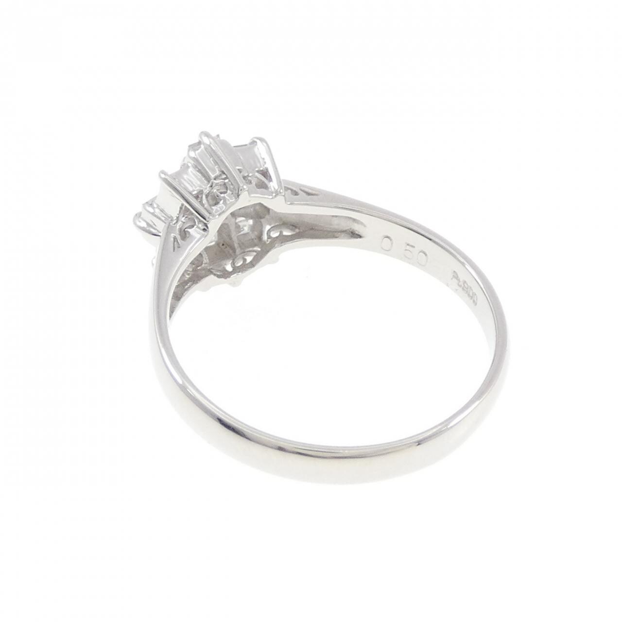 PT900 ダイヤモンド リング 0.50CT