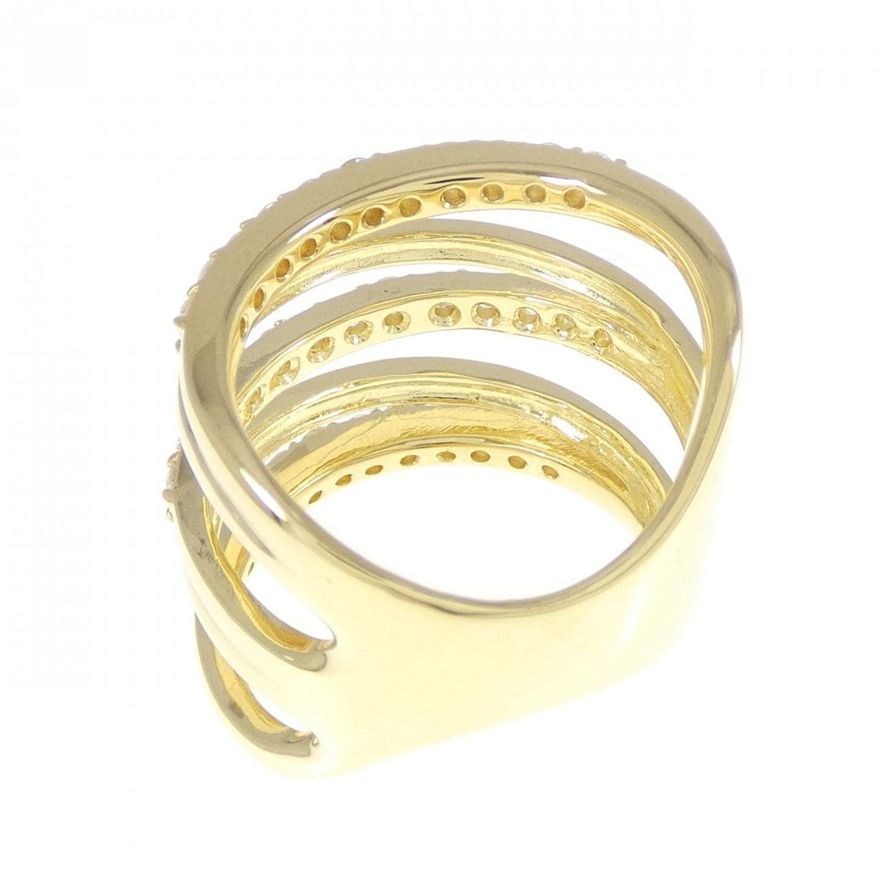 K18YG ダイヤモンド リング 1.00CT