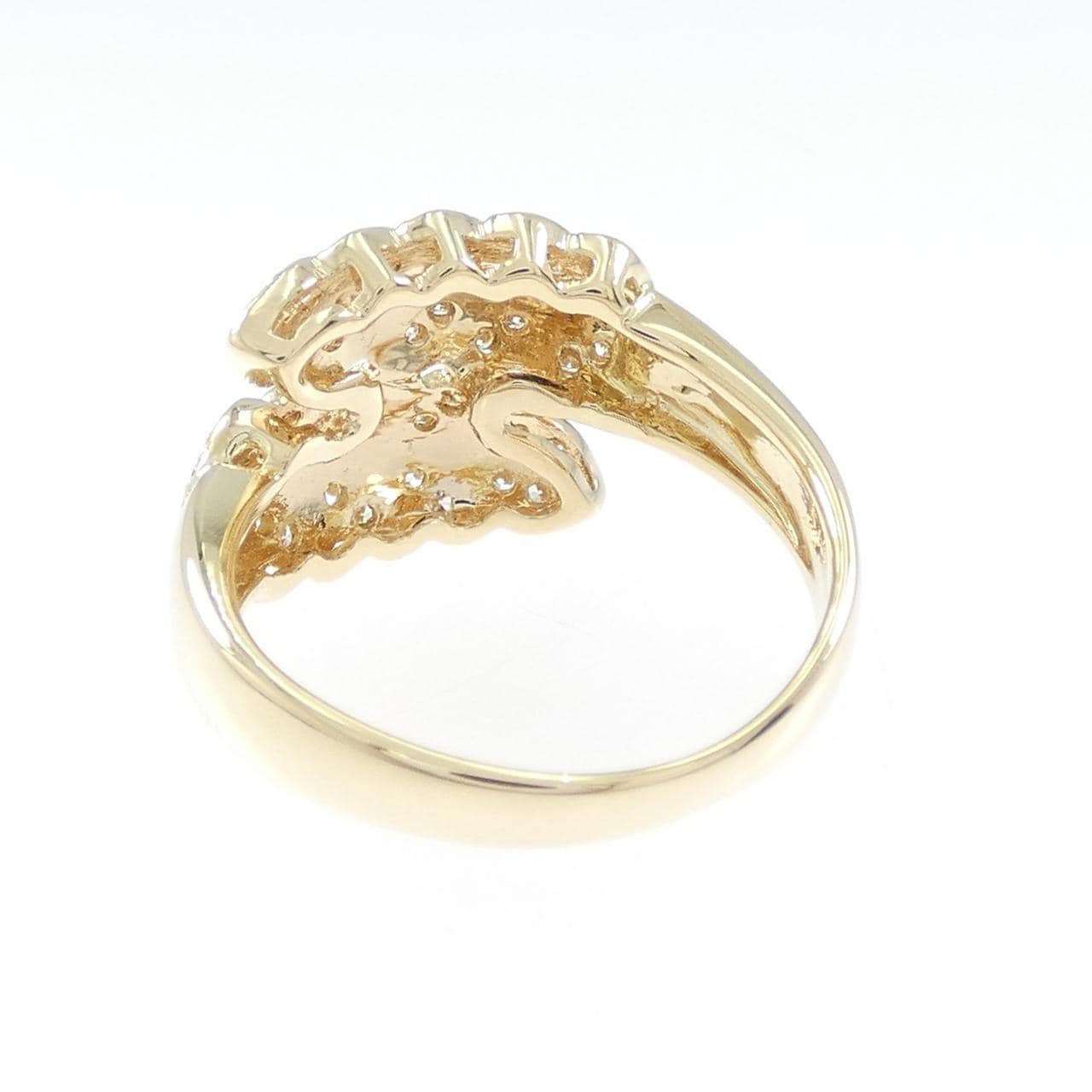 K18YG ダイヤモンド リング 0.24CT