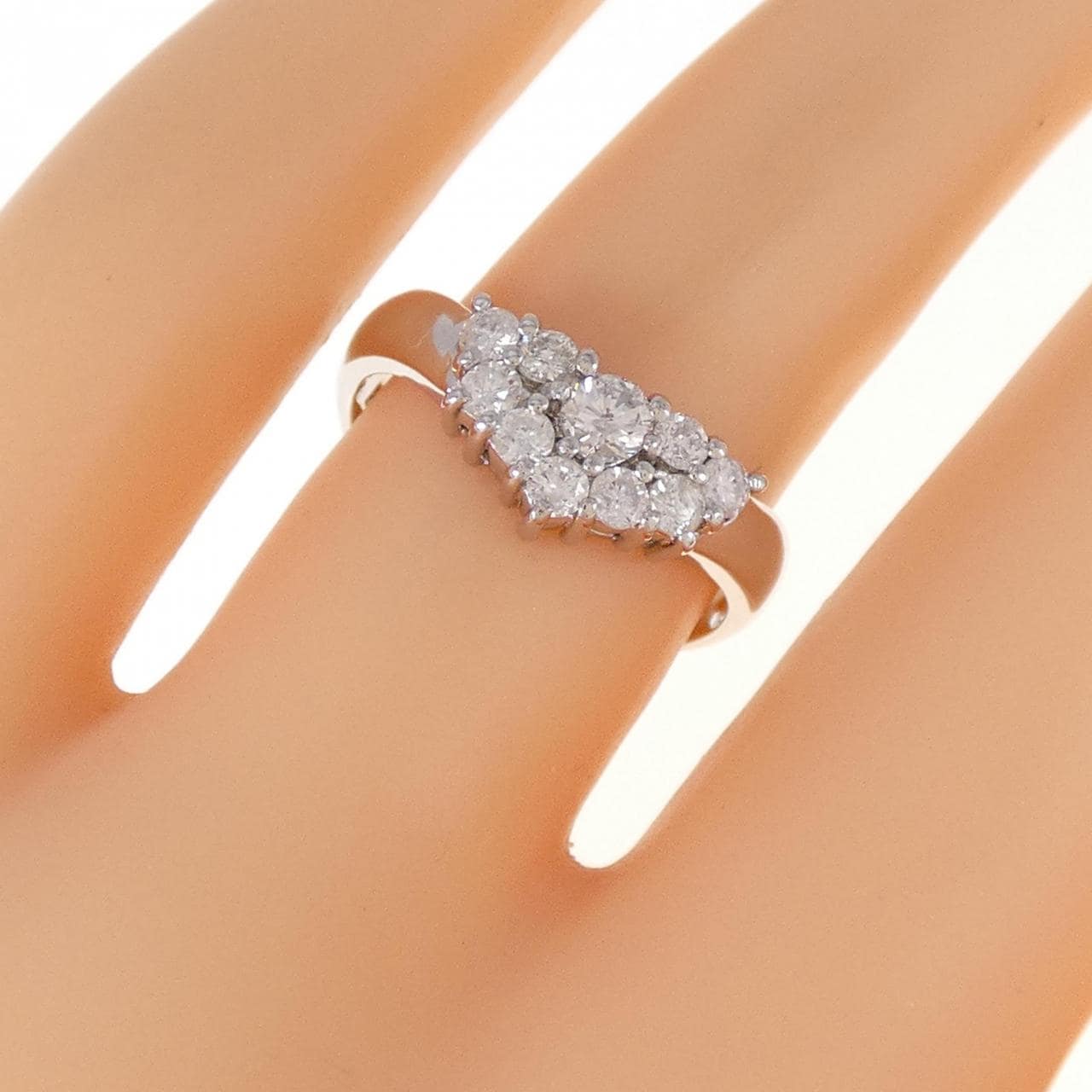 PT ダイヤモンド リング 0.52CT