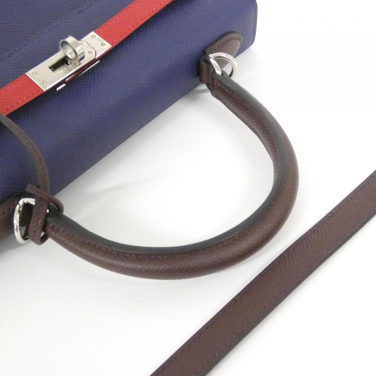 エルメス  ケリー トリコロール ヴェルソ 25cm バッグ