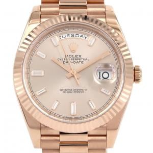 ロレックス デイデイト 228235A PG･RG 自動巻 ランダム番