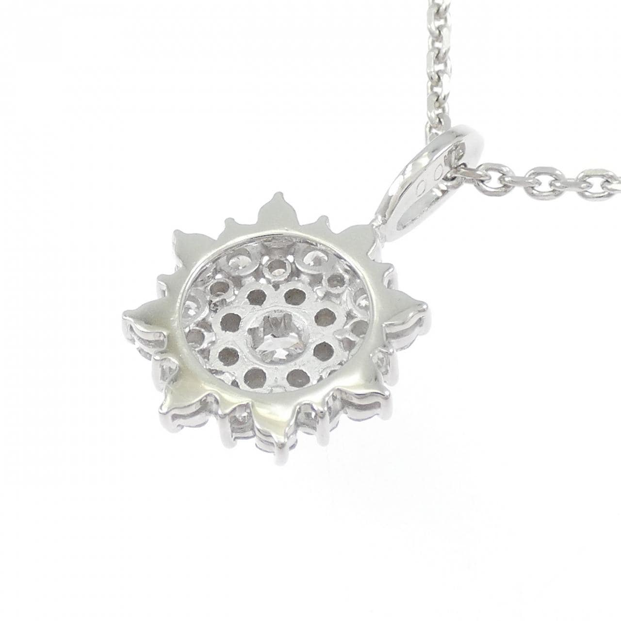 PT900/PT850 ダイヤモンド ネックレス 1.00CT