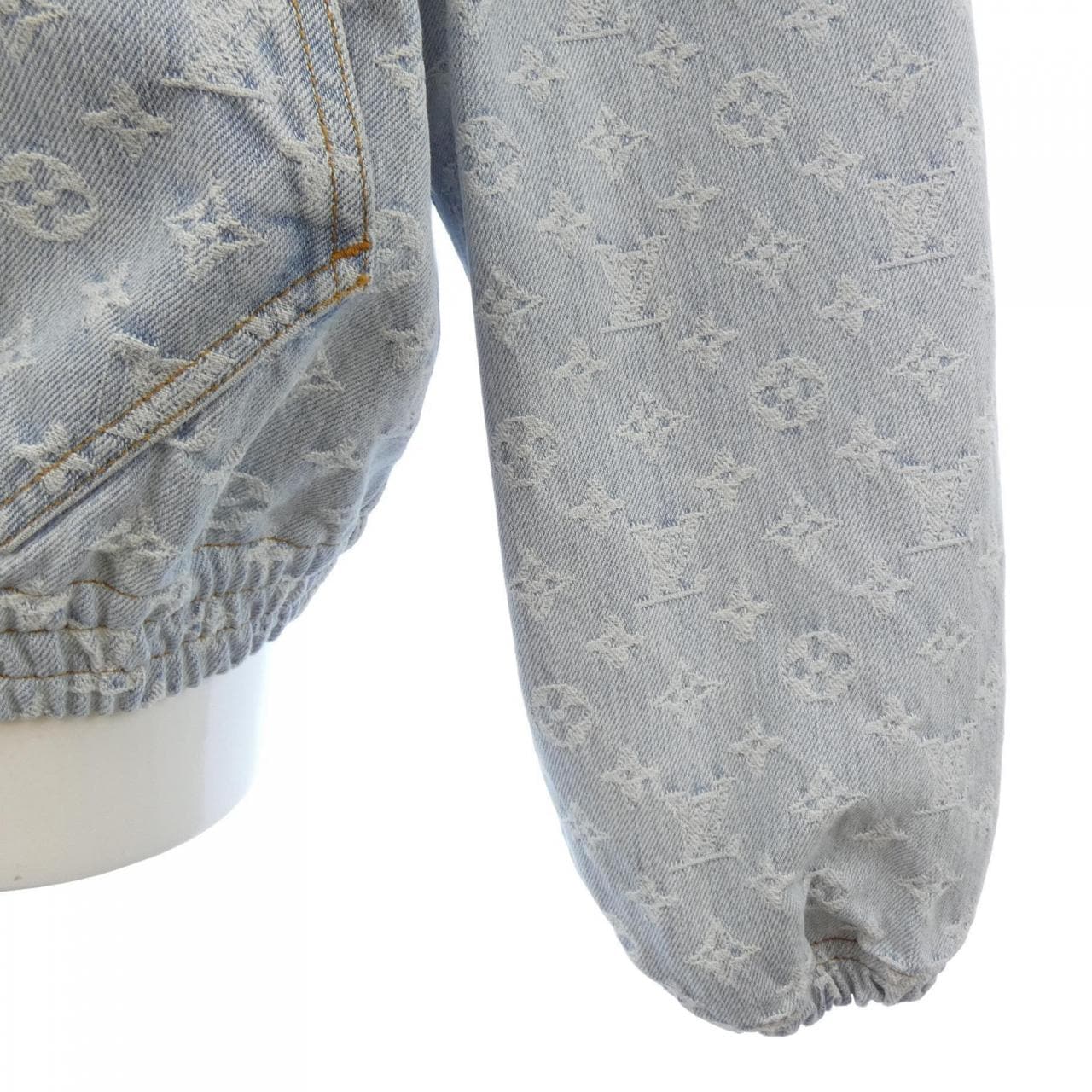 ルイヴィトン LOUIS VUITTON NBAジップスルーフーディ HLA01WUZD デニムジャケット