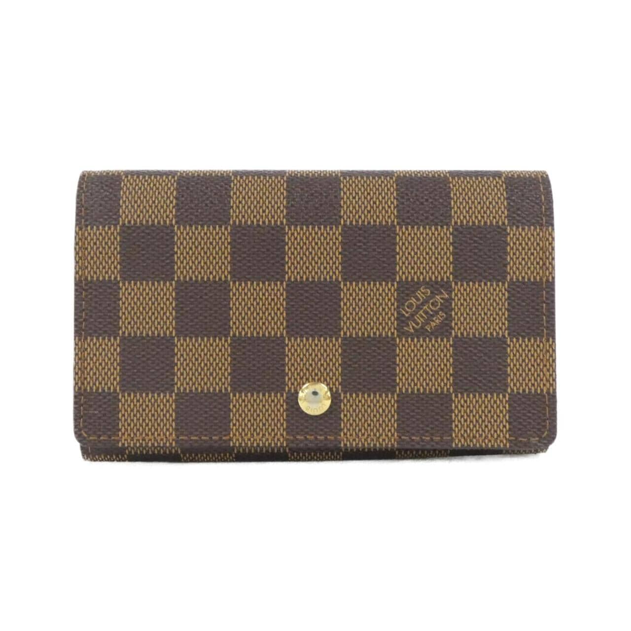 ルイヴィトン ダミエ ポルト モネ ビエ トレゾール N61730 財布