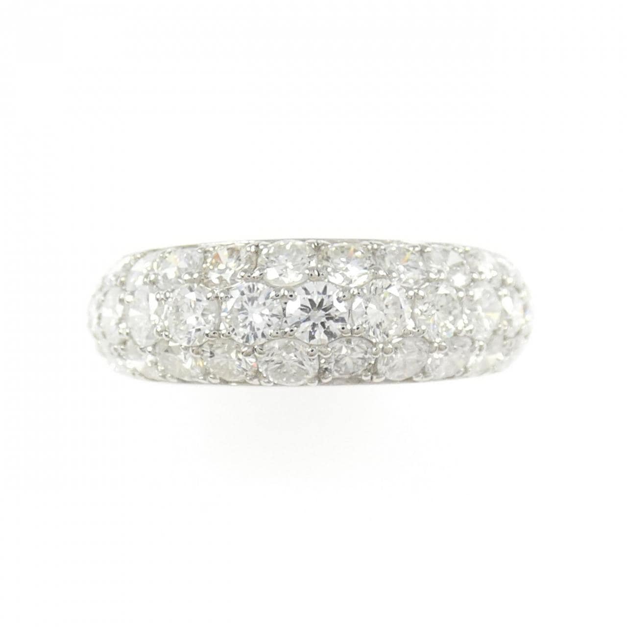 PT900 パヴェ ダイヤモンド リング 2.00CT