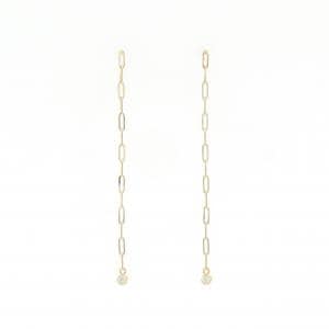 スタージュエリー ダイヤモンド ピアス 0.06CT