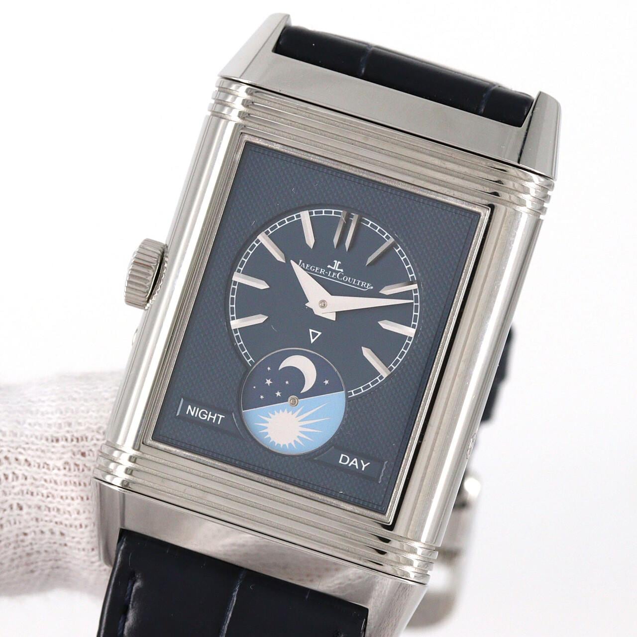 【ノーメンテナンス還元価格】ジャガー･ルクルト レベルソトリビュートデュオムーン 216.8.D3/Q3958420 SS 手巻